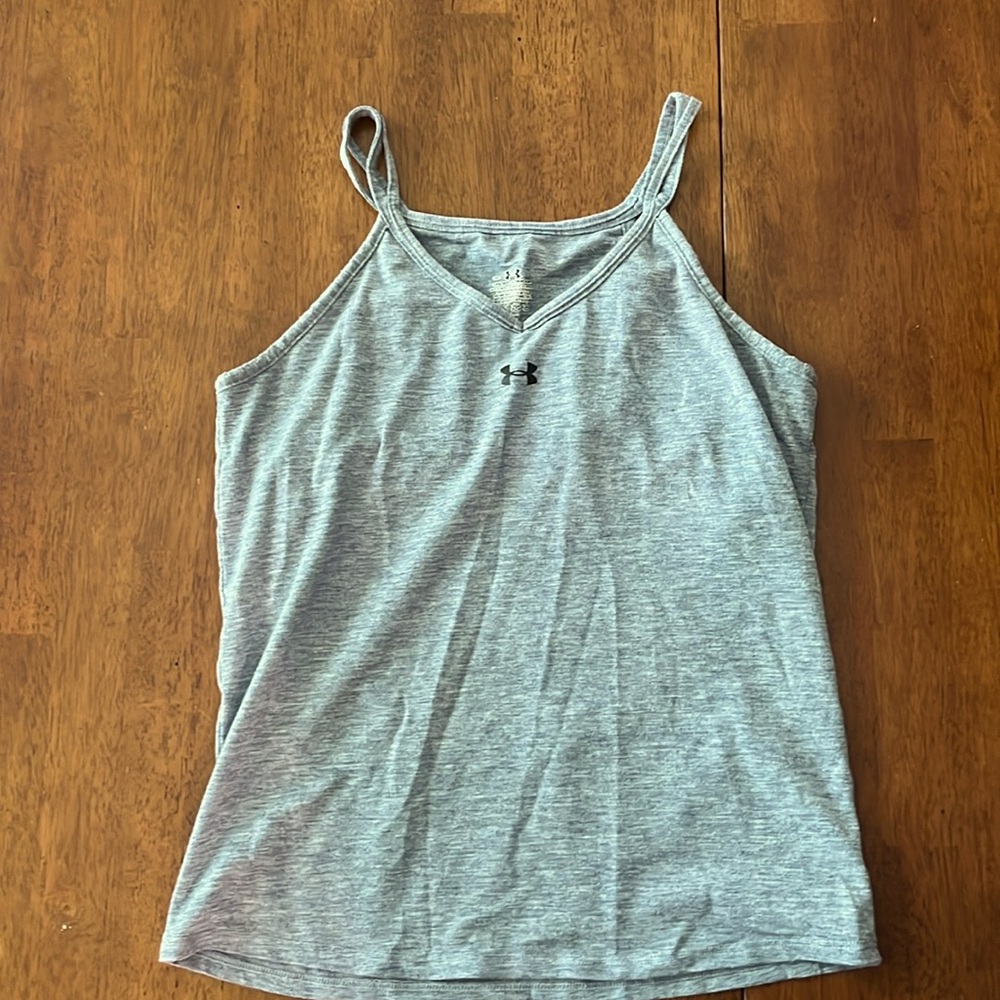 Under armour women’s grey tank top